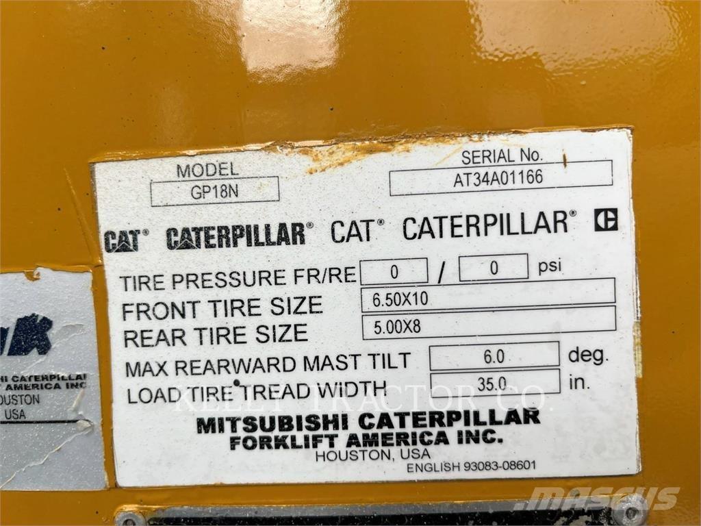 CAT MCFGP18N5 LPG 지게차