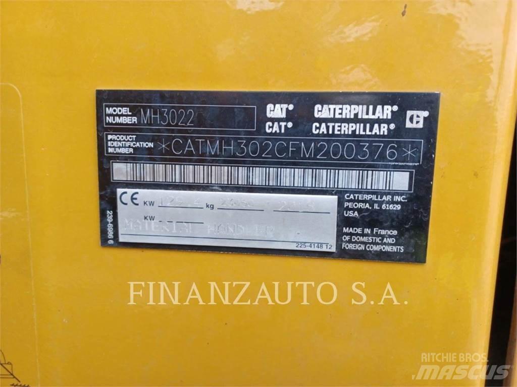 CAT MH3022  휠 굴삭기