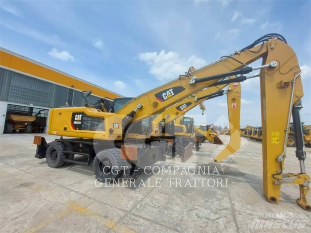 CAT MH3024  휠 굴삭기