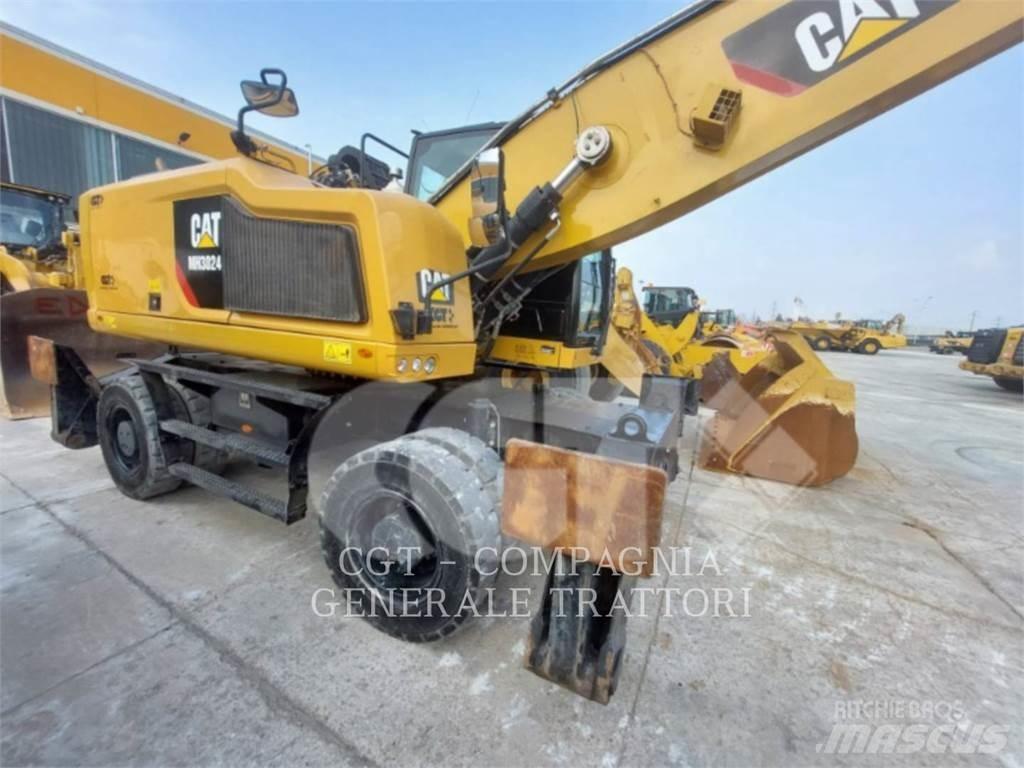 CAT MH3024  휠 굴삭기