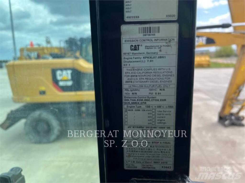 CAT MH3024  휠 굴삭기