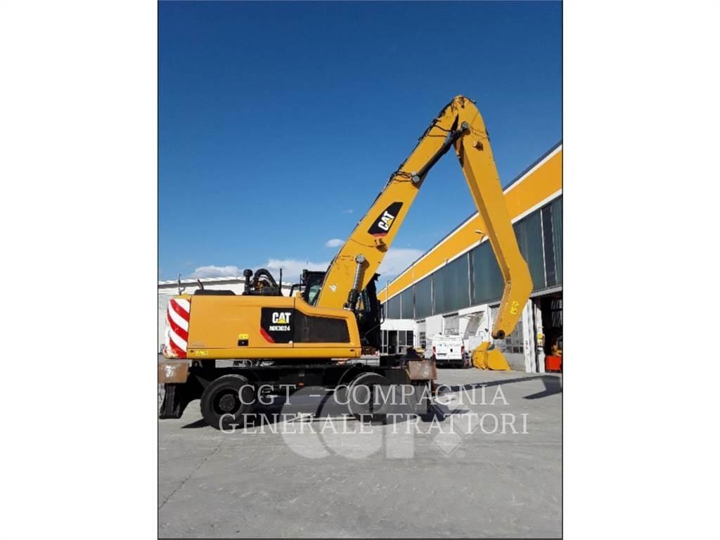 CAT MH3024  휠 굴삭기