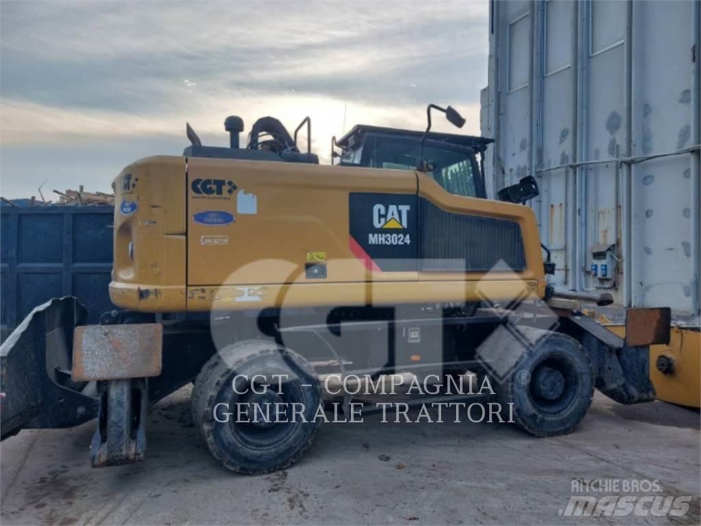 CAT MH3024  휠 굴삭기