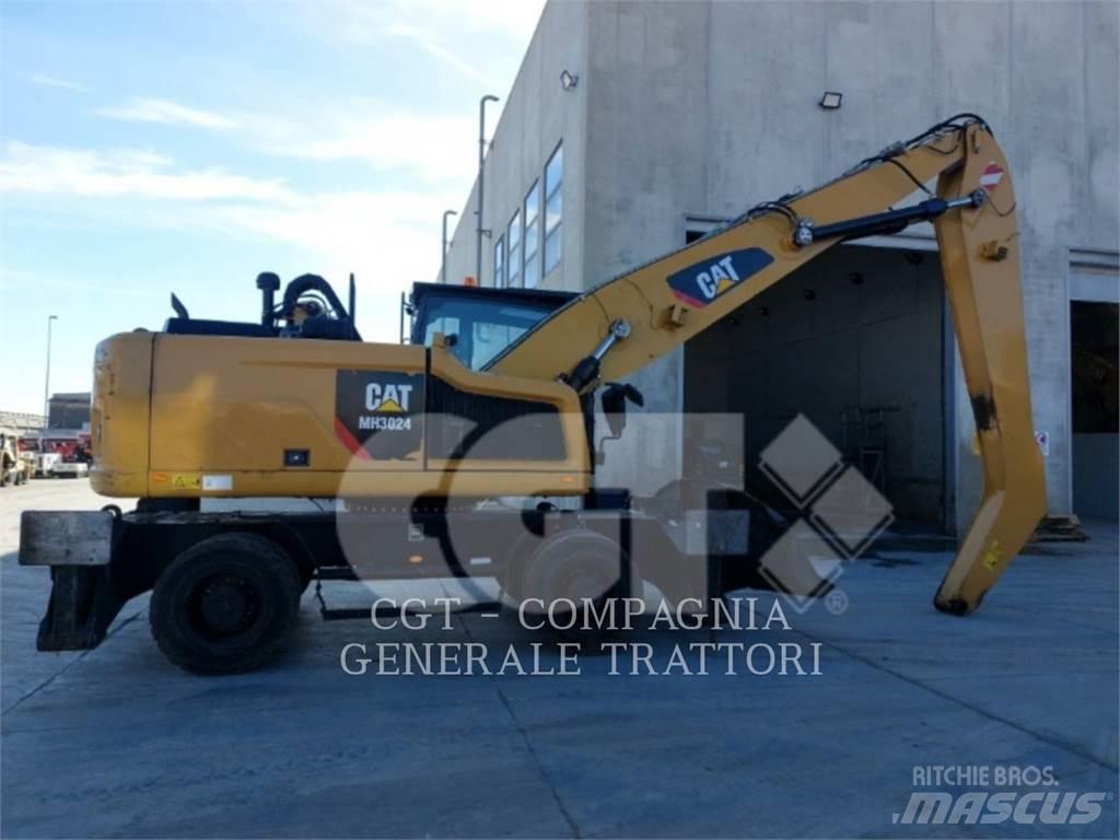 CAT MH3024  휠 굴삭기