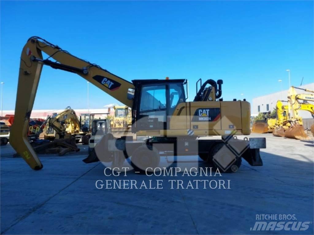 CAT MH3024  휠 굴삭기