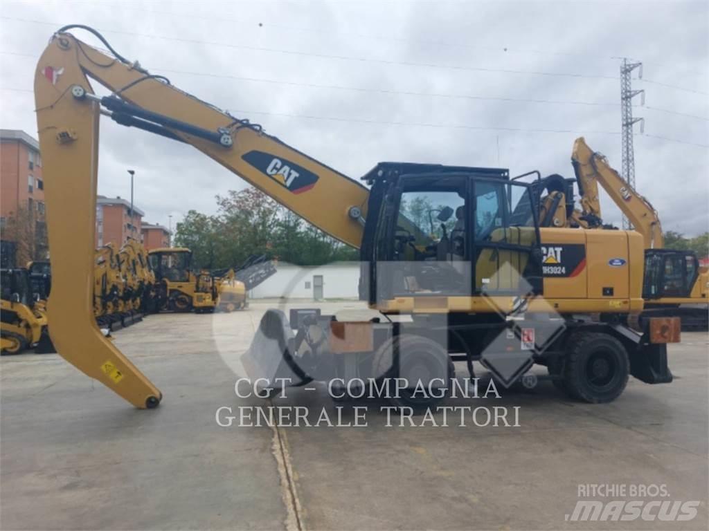 CAT MH3024  휠 굴삭기