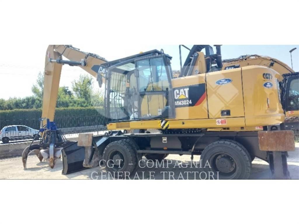 CAT MH3024  휠 굴삭기