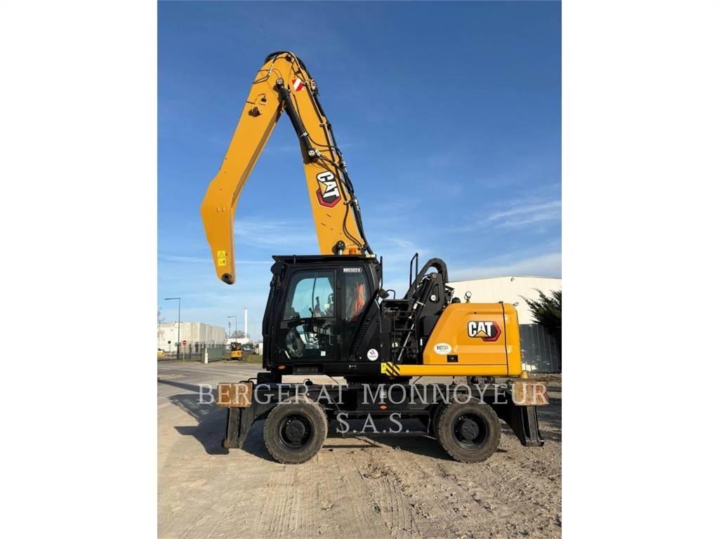 CAT MH3024  휠 굴삭기