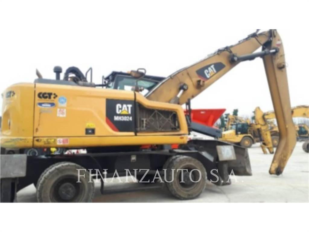 CAT MH3024  휠 굴삭기