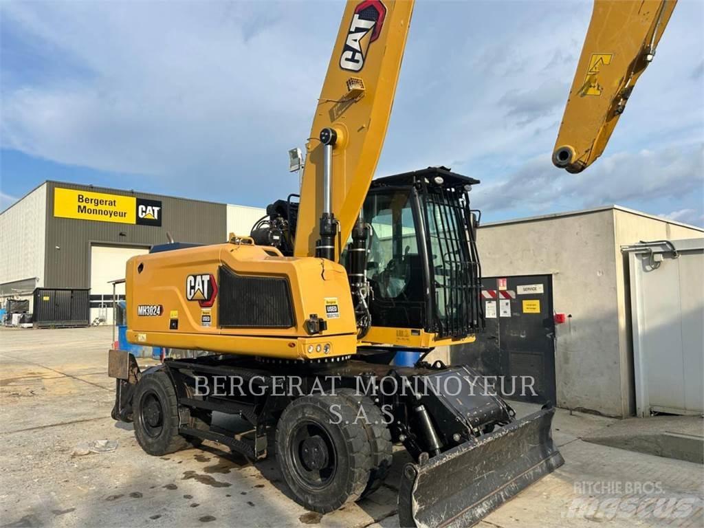 CAT MH3024-1  휠 굴삭기