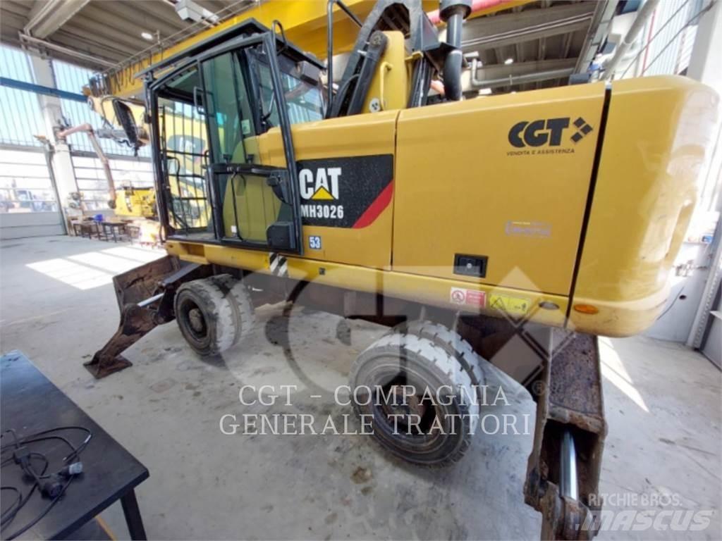 CAT MH3026  휠 굴삭기