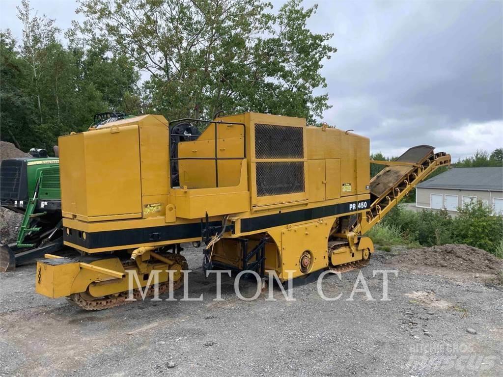 CAT PR450 아스팔트 콜드 밀링 기계