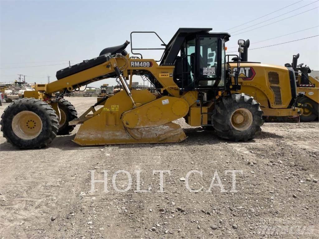 CAT RM400 CAB 아스팔트 리사이클러