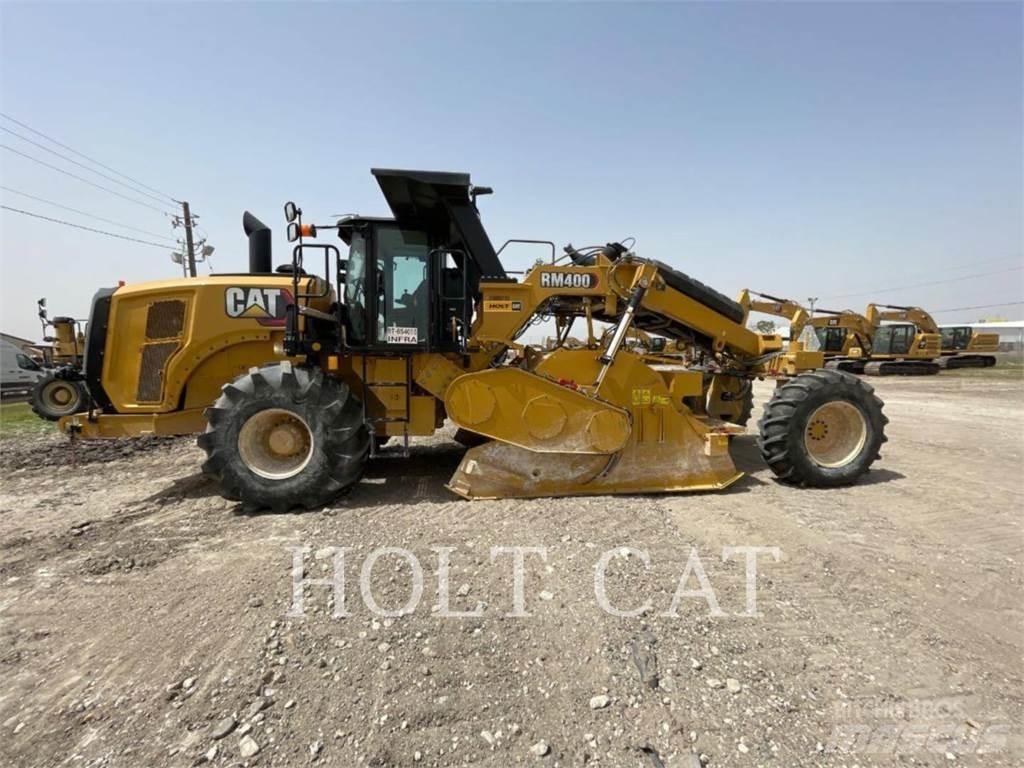 CAT RM400 CAB 아스팔트 리사이클러