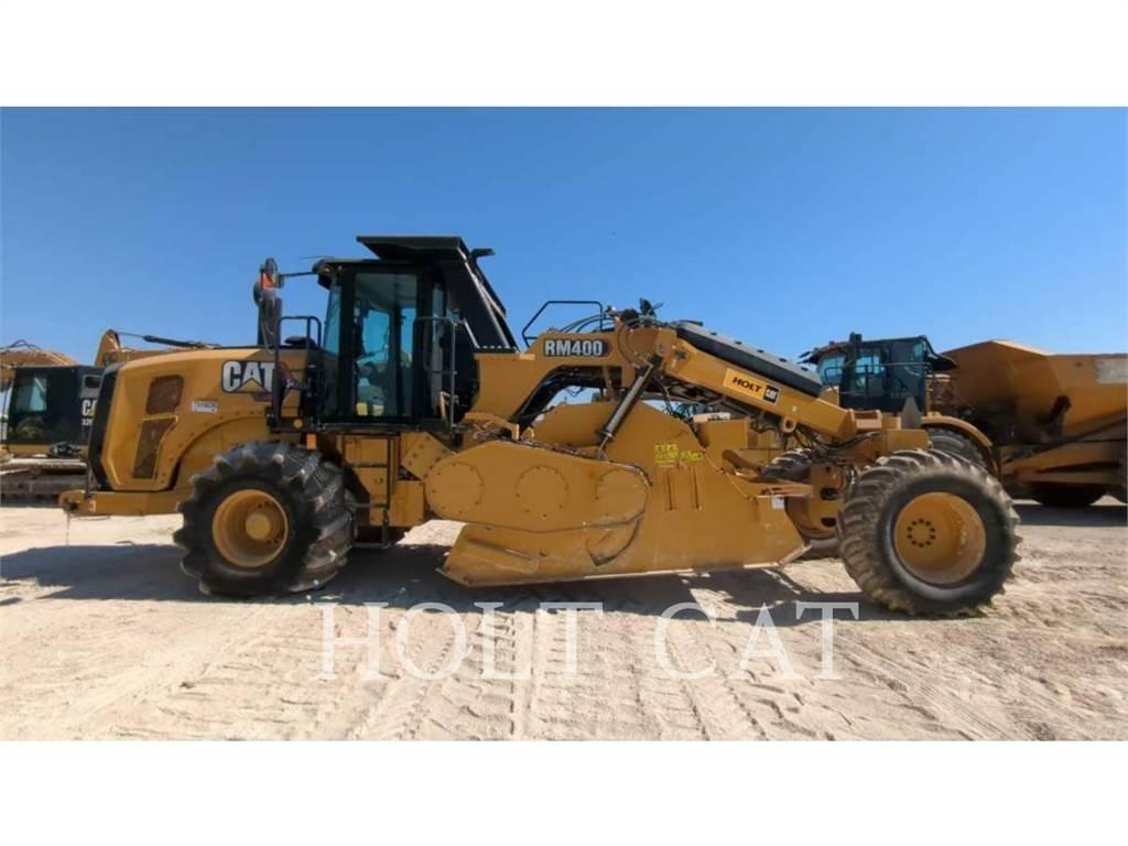 CAT RM400 CAB 아스팔트 리사이클러
