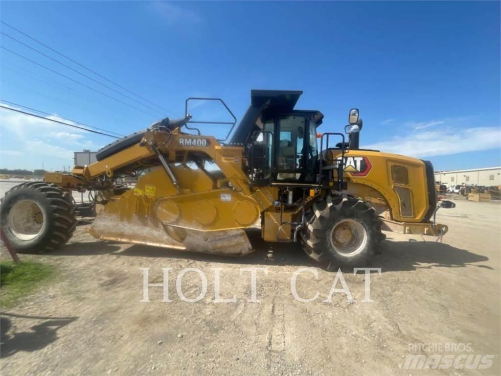 CAT RM400 CAB 아스팔트 리사이클러