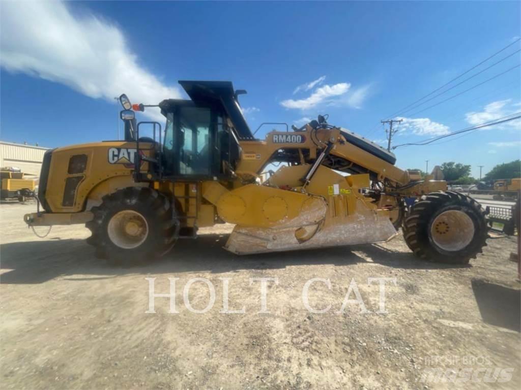 CAT RM400 CAB 아스팔트 리사이클러