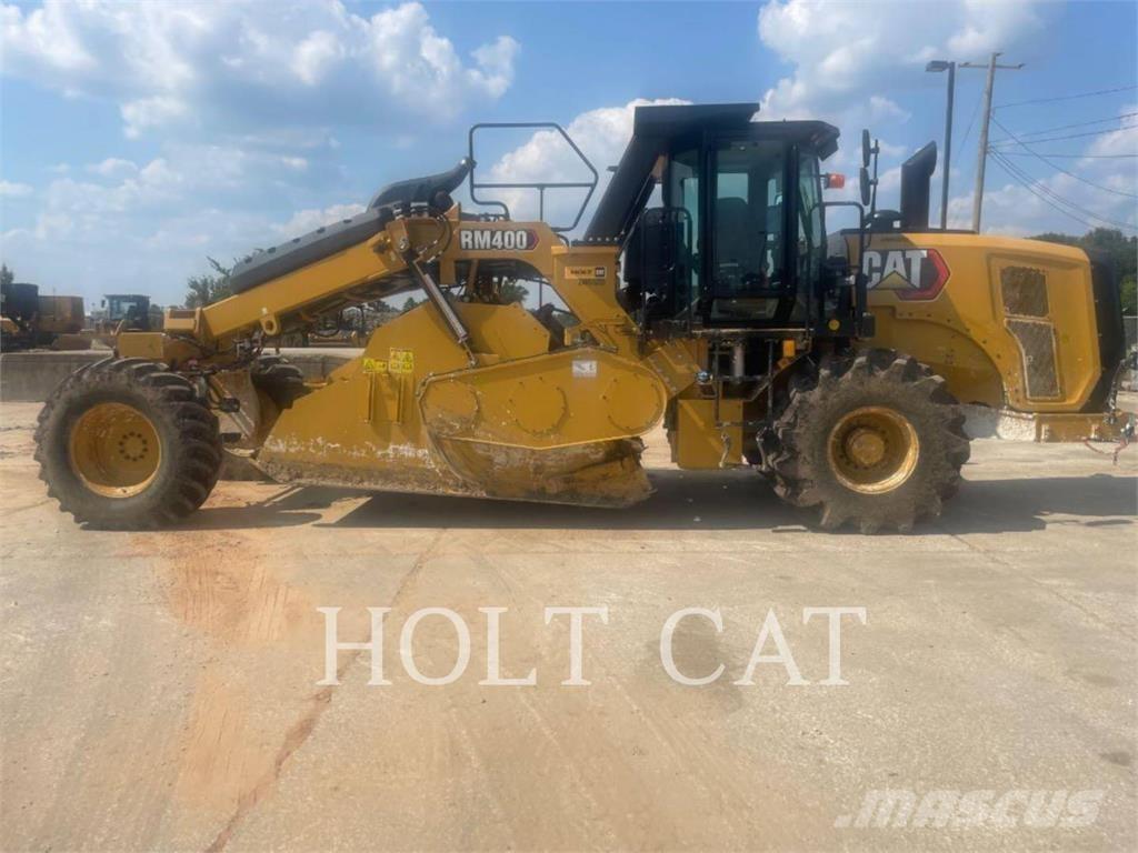 CAT RM400 CAB 아스팔트 리사이클러