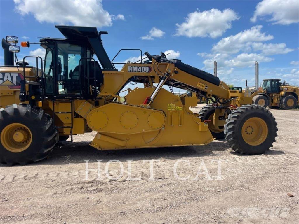 CAT RM400 CAB 아스팔트 리사이클러