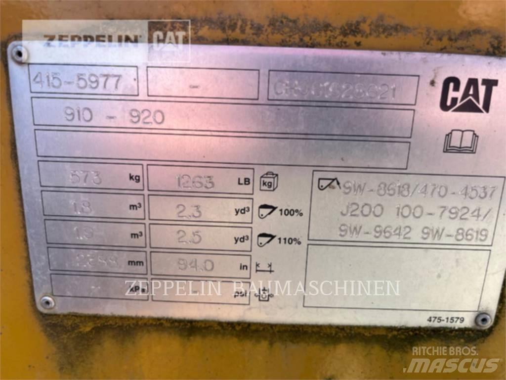 CAT SCHAUFEL CAT 918M 버켓