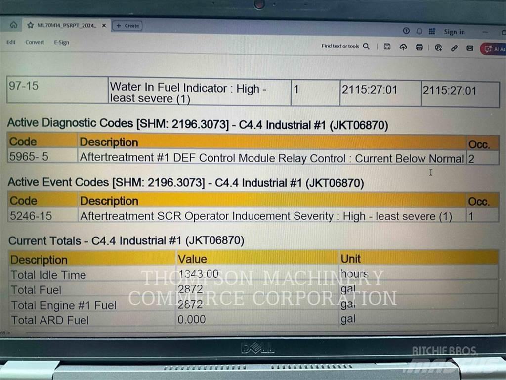 CAT TL1255D 텔러 핸들러