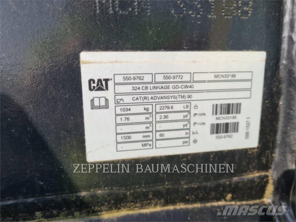 CAT TL1500 CW40 버켓