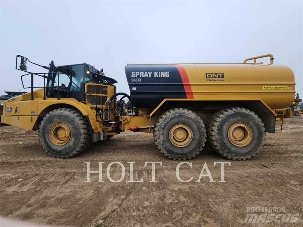 CAT W00 740 탱커 트럭