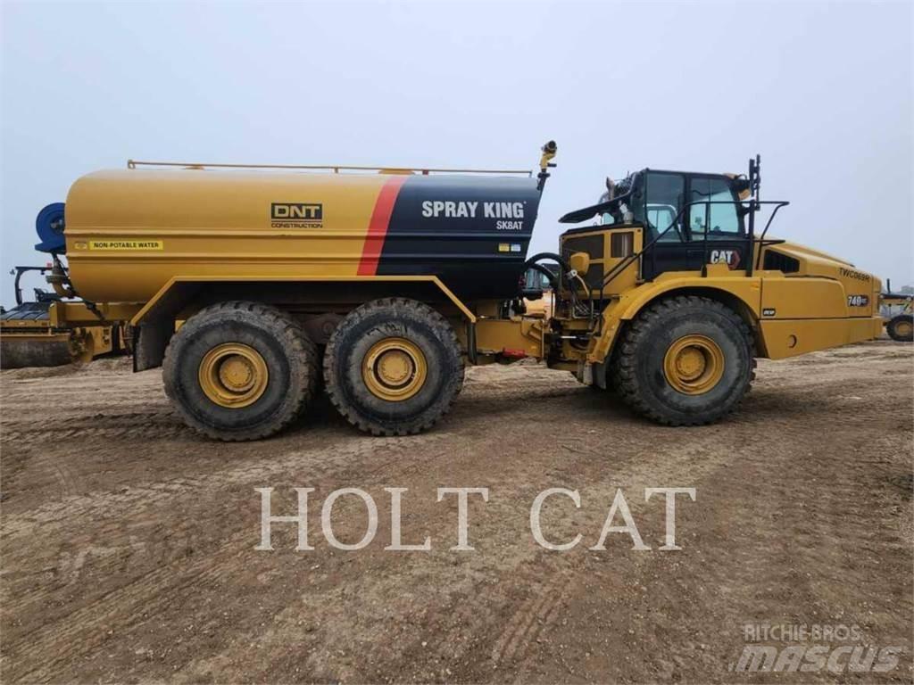 CAT W00 740 탱커 트럭