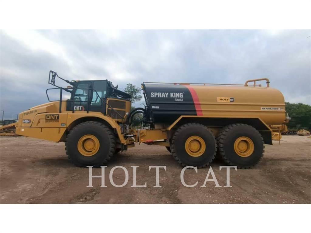CAT W00 740GC 탱커 트럭