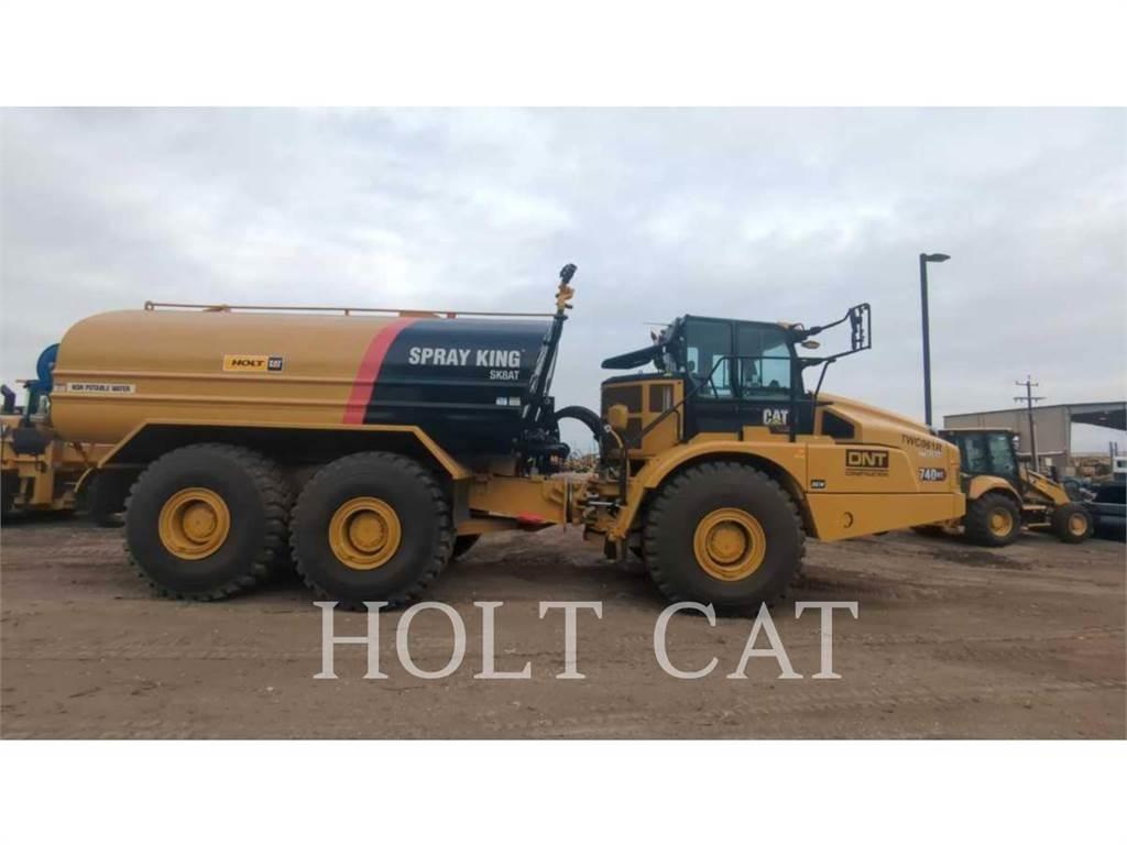 CAT W00 740GC 탱커 트럭