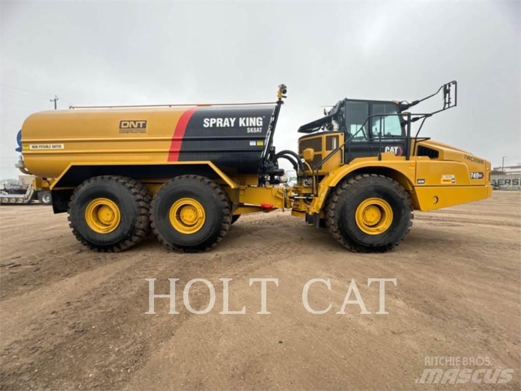 CAT W00 740GC 탱커 트럭