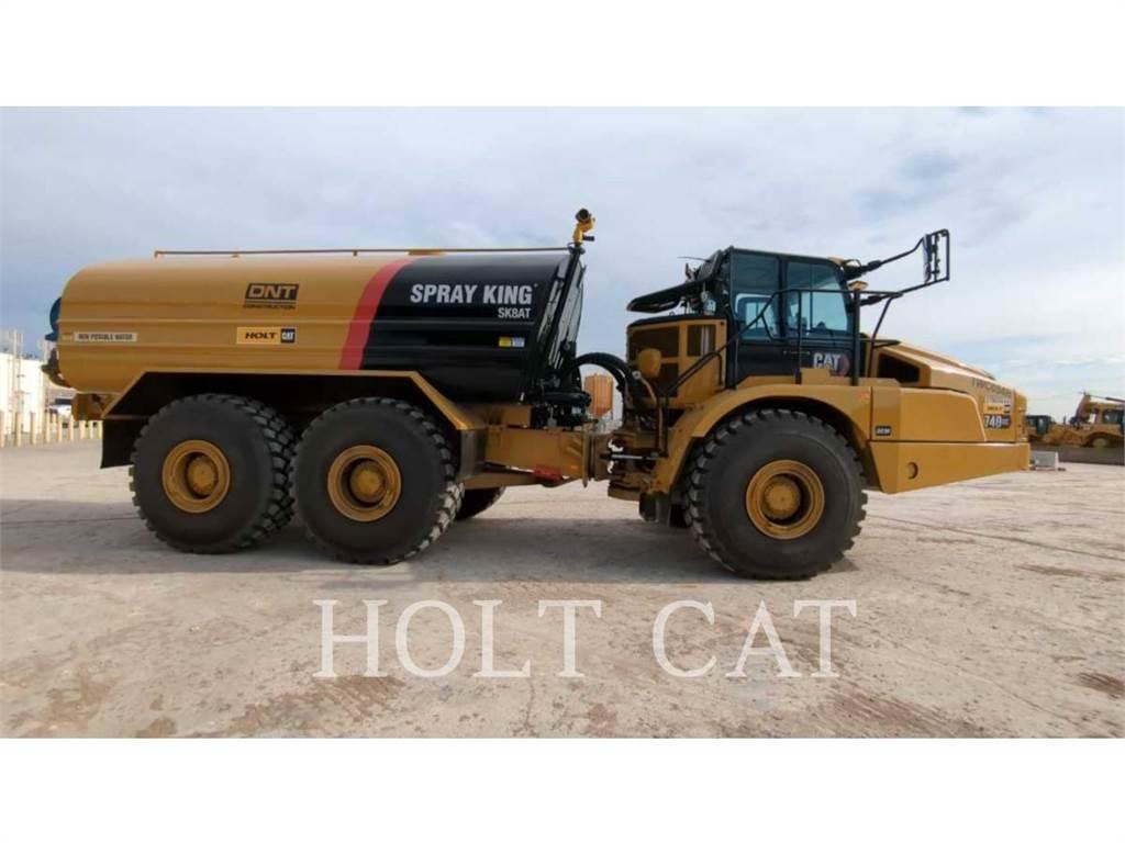 CAT W00 740GC 탱커 트럭