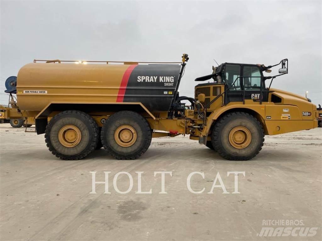 CAT W00 740GC 탱커 트럭