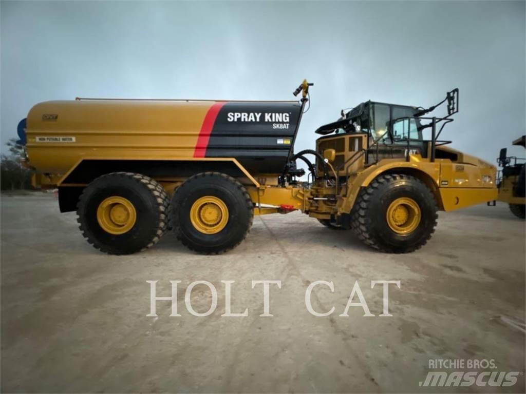 CAT W00 740GC 탱커 트럭