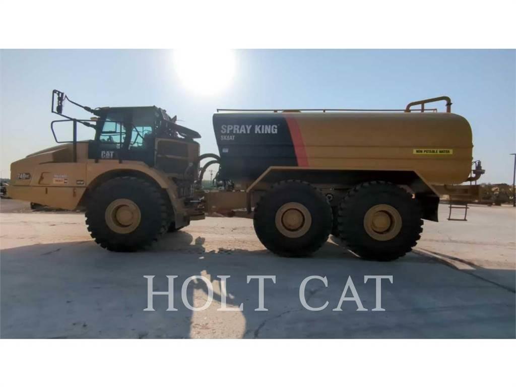 CAT W00 740GC 탱커 트럭