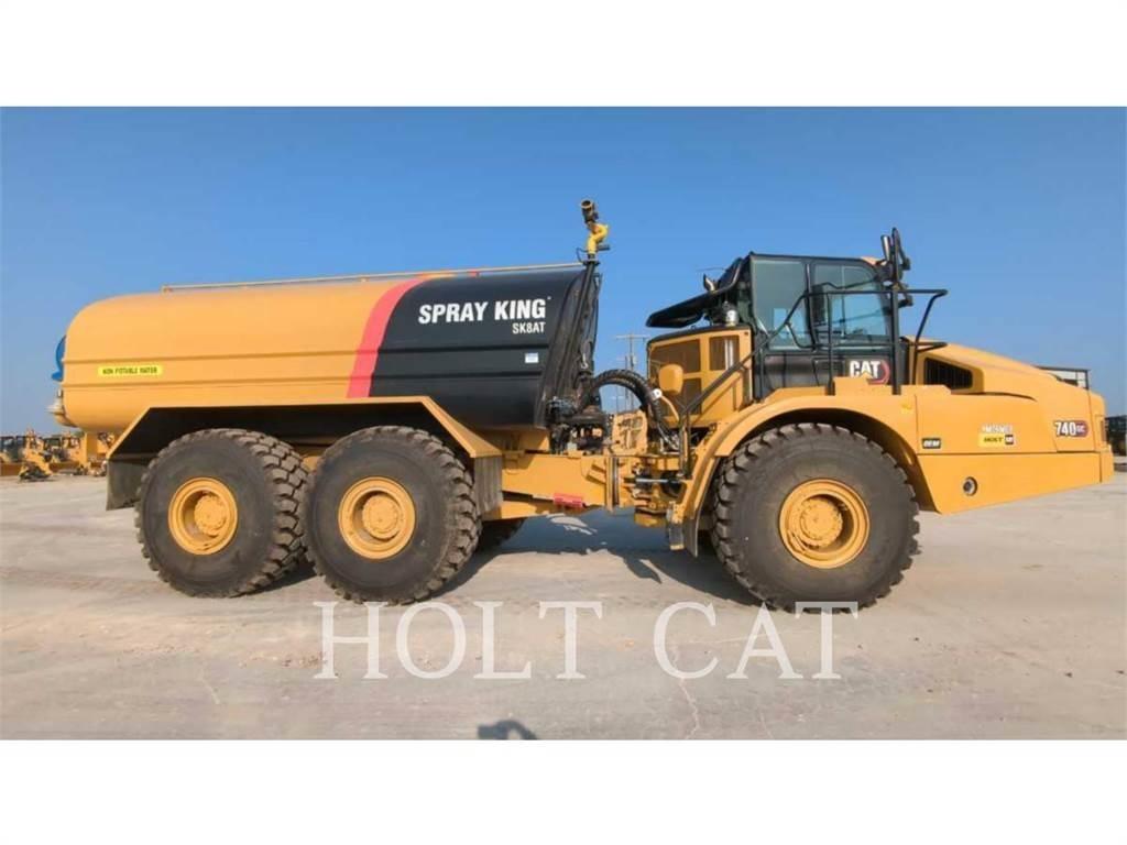 CAT W00 740GC 탱커 트럭