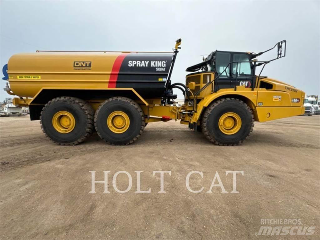 CAT W00 740GC 탱커 트럭