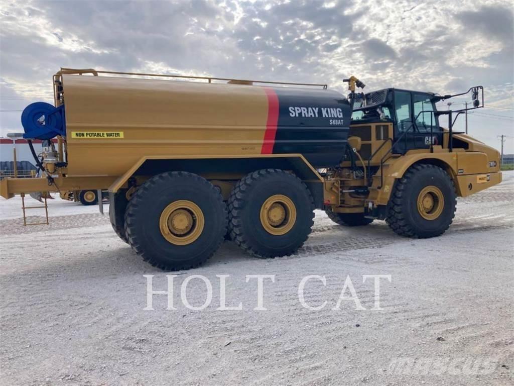 CAT W00 740GC 탱커 트럭