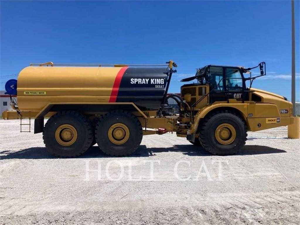 CAT W00 740GC 탱커 트럭