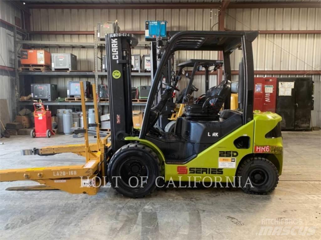 Clark S25D 디젤 지게차
