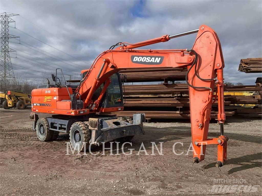 Doosan DX190W  휠 굴삭기