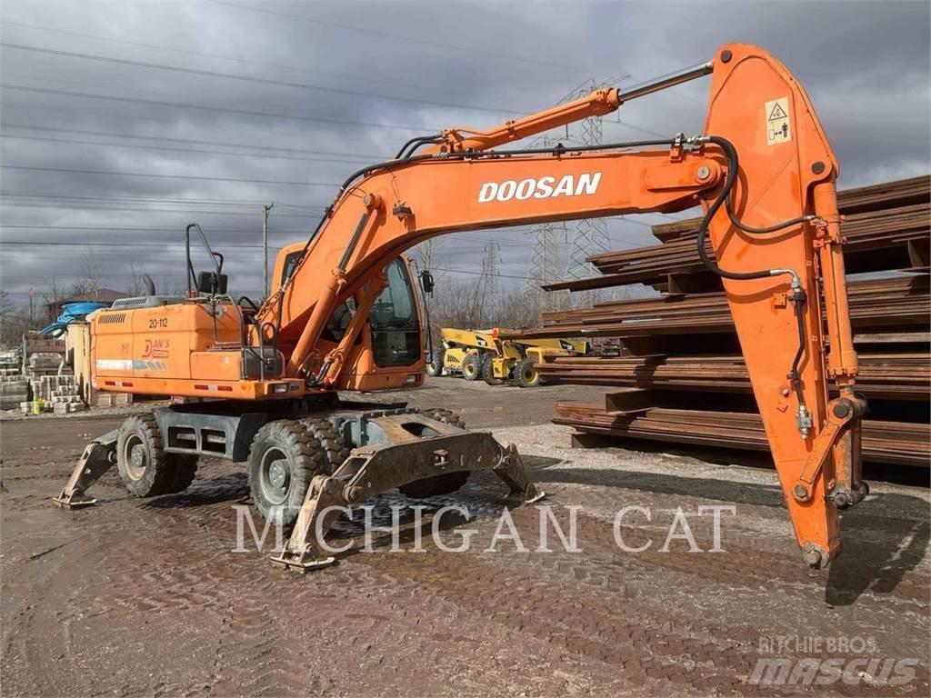 Doosan DX210W  휠 굴삭기