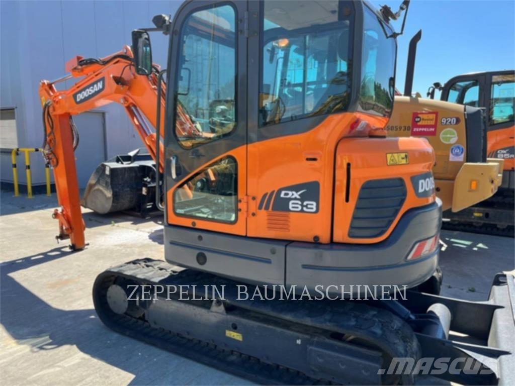 Doosan DX63-3 대형 굴삭기 29톤 이상