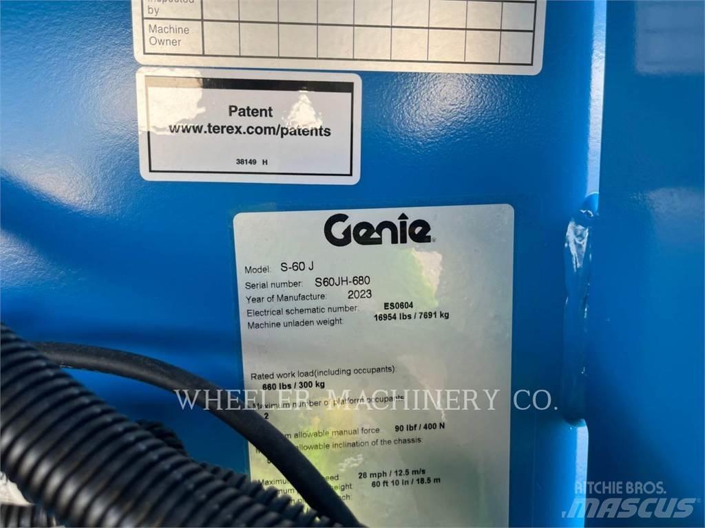 Genie S60J 관절형 전동이동 리프트