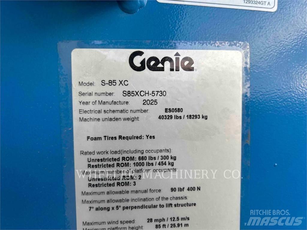 Genie S85XC SP 관절형 전동이동 리프트