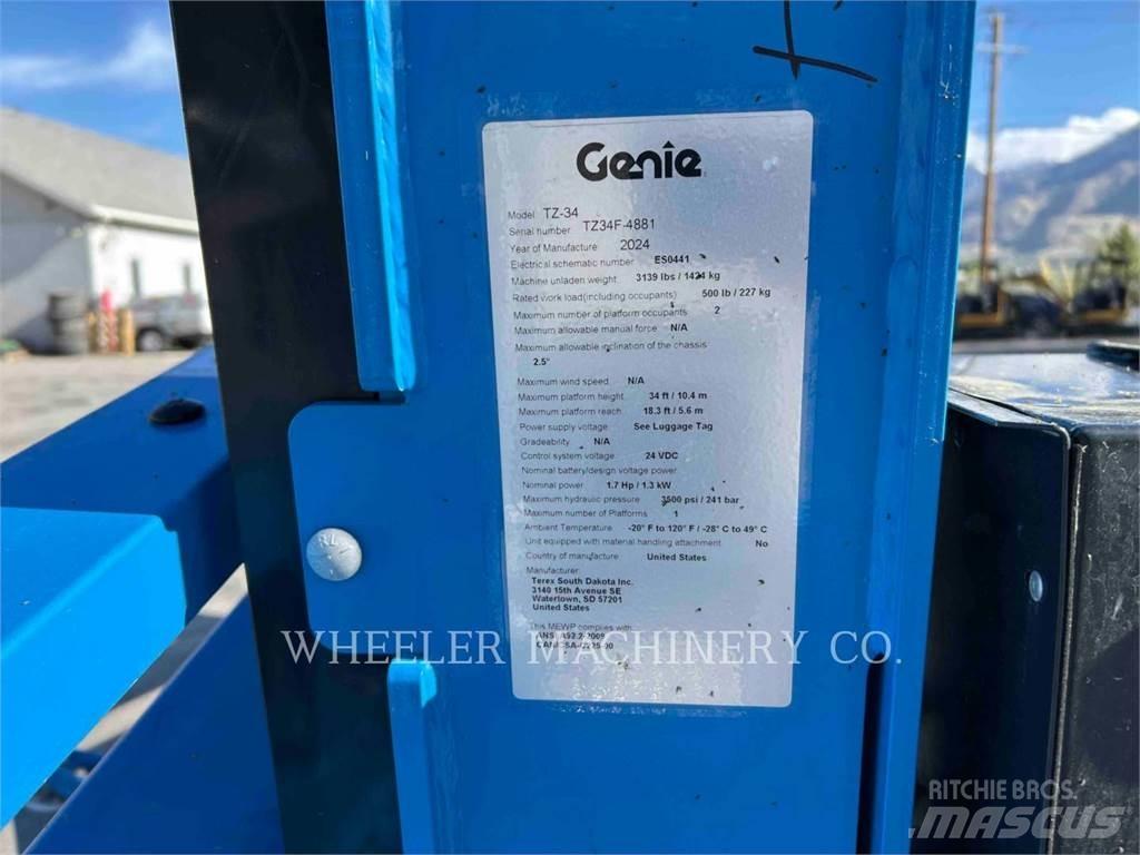 Genie TZ34/20 관절형 전동이동 리프트