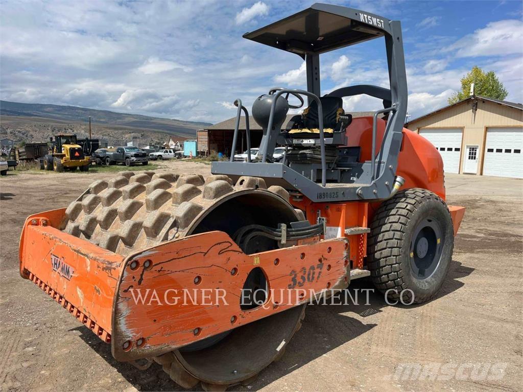 Hamm 3307 싱글 드럼 롤러