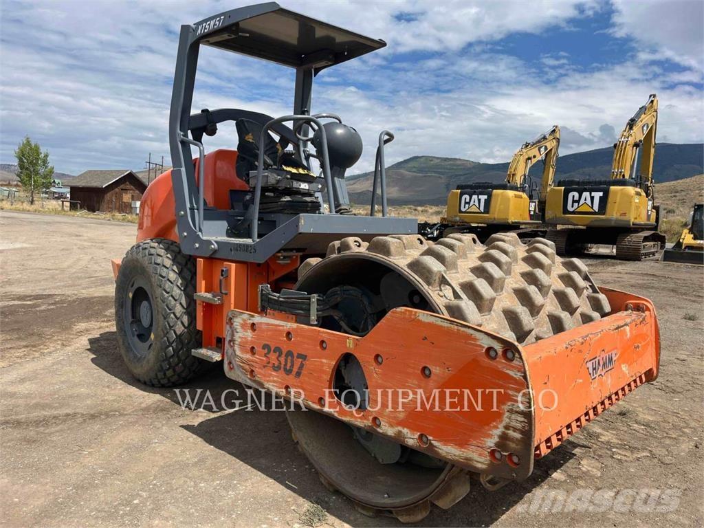 Hamm 3307 싱글 드럼 롤러