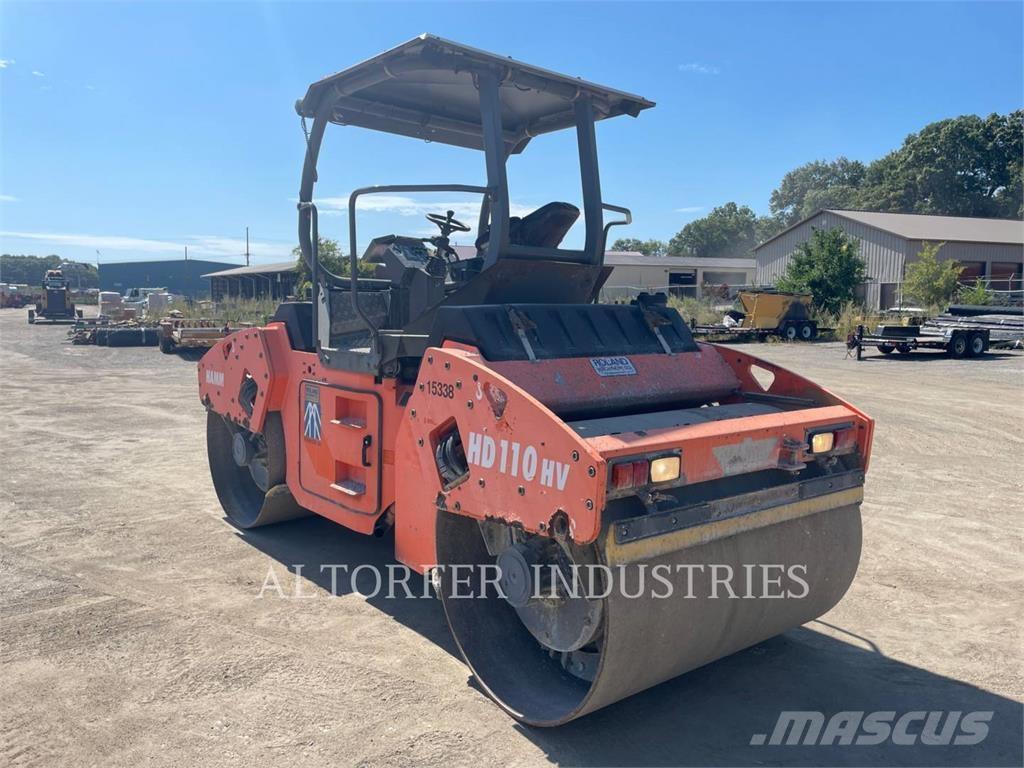 Hamm HD 110 HV 트윈 드럼 롤러