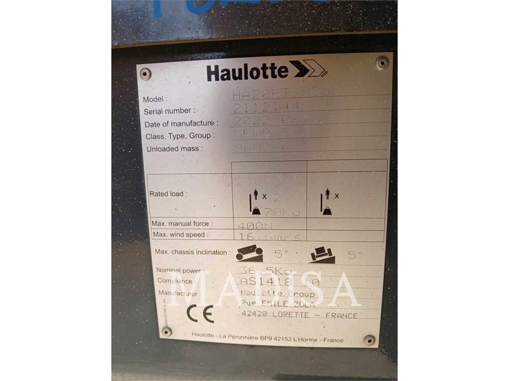 Haulotte HA20RTJPRO 관절형 전동이동 리프트